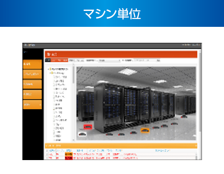 マシン単位